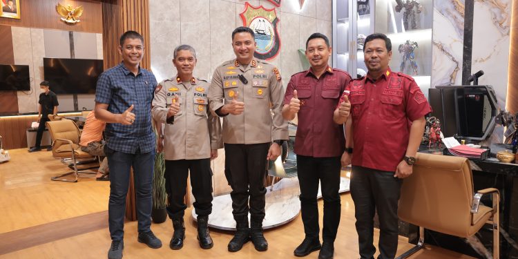 Kapolres Gowa Terim Kunjungan Silaturahmi Kepala Rutan Kelas IIB Malino