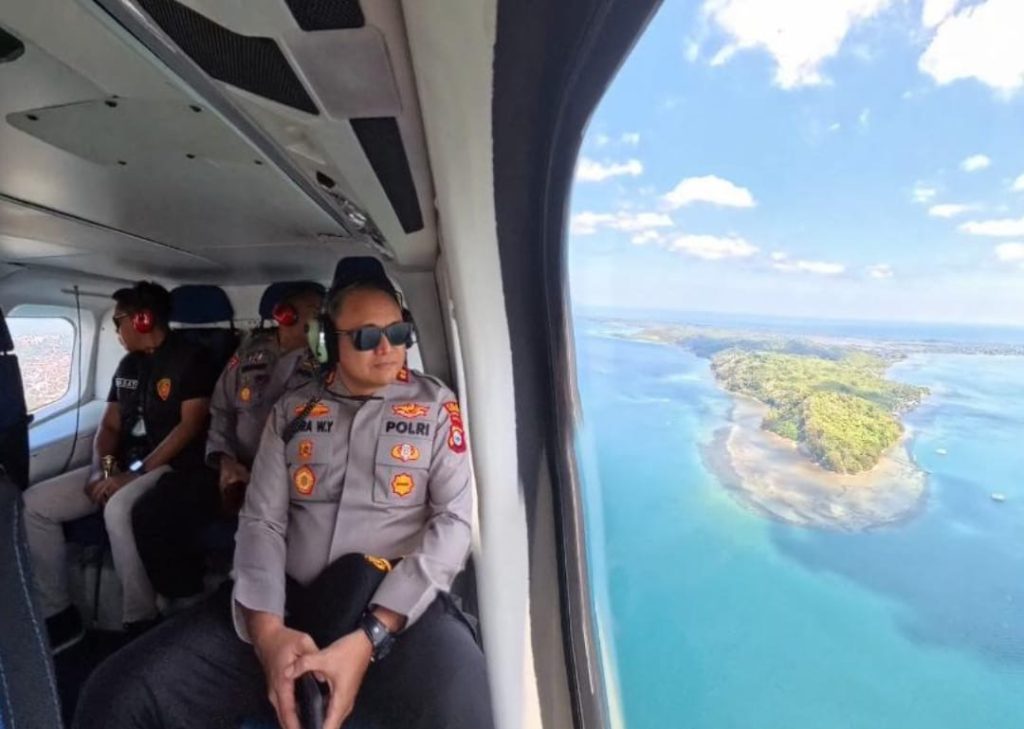 Pantau Kondisi Kamtibmas, Kapolres Parepare bersama Walikota Gelar Patroli Udara