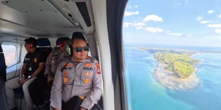 Pantau Kondisi Kamtibmas, Kapolres Parepare bersama Walikota Gelar Patroli Udara