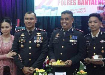 Kapolres Bantaeng Pimpin Acara Syukuran Hari Bhayangkara ke - 79