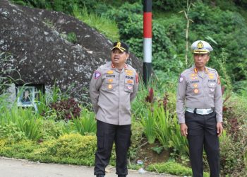 Dirlantas Polda Sulsel Bersama Tim TAA Olah TKP Kecelakaan Truk Yang Akibatkan 7 Meninggal