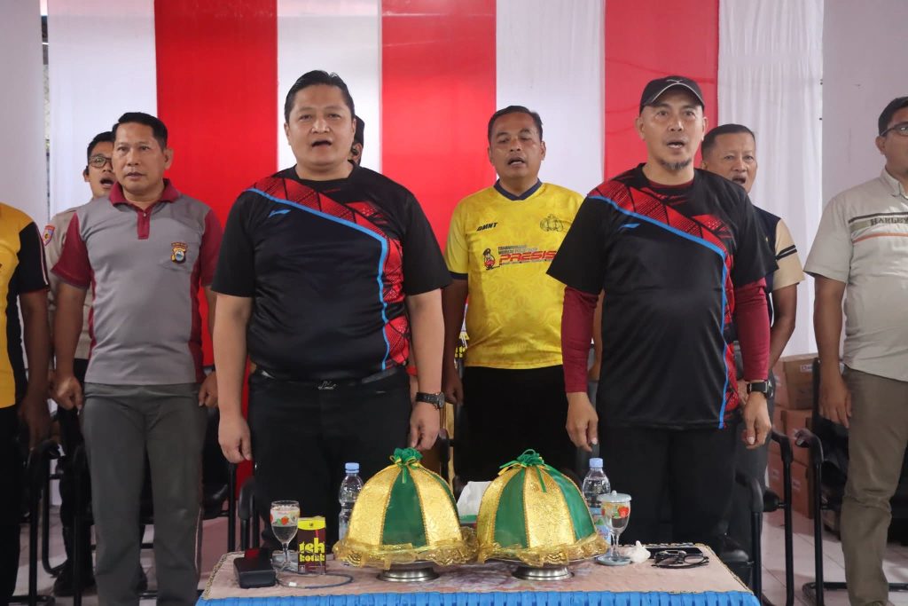 Kapolres Kepulauan Selayar Buka Turnamen Tennis Kapolres Cup 2025