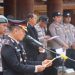 Wakapolres Toraja Utara Pimpin Upacara Persemayaman Jenazah Personel Secara Dinas