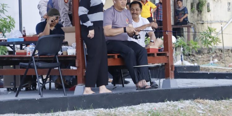 Semarak HUT Bhayangkara ke-79, Polres Pinrang Gelar Lomba Mancing Untuk Personel
