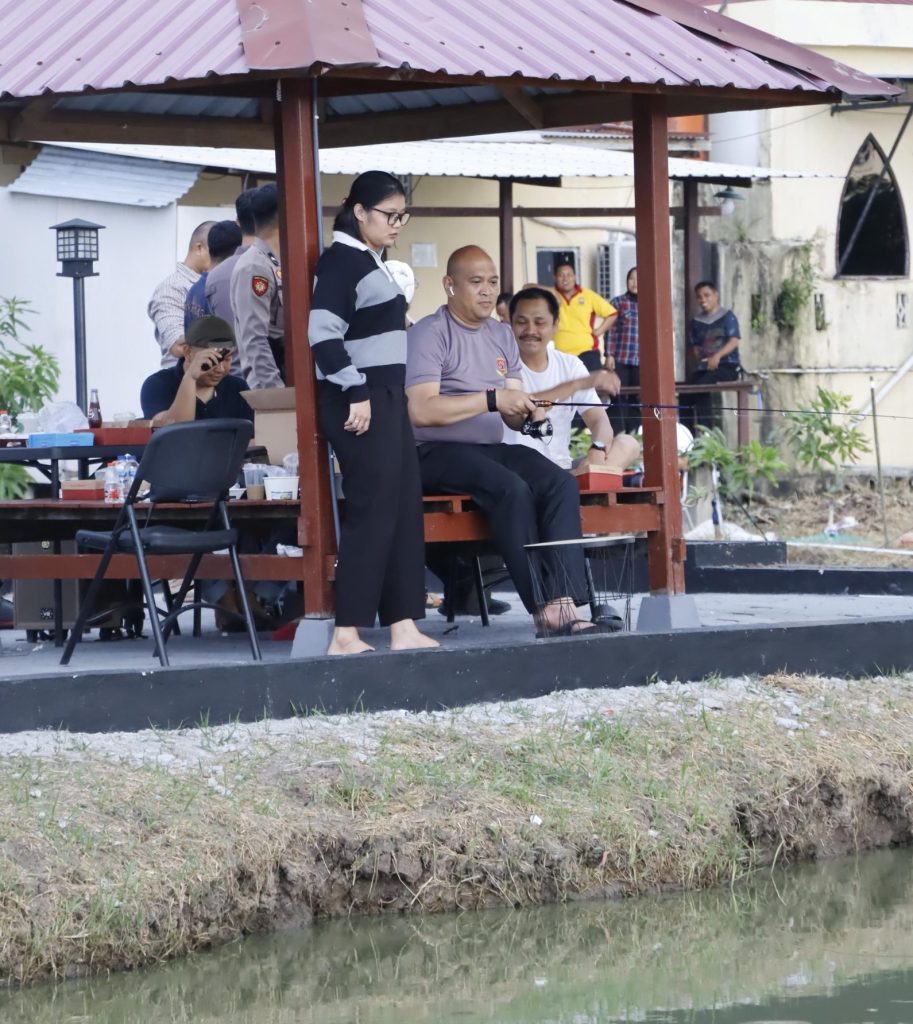 Semarak HUT Bhayangkara ke-79, Polres Pinrang Gelar Lomba Mancing Untuk Personel