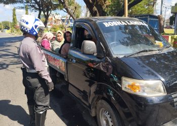 Hari ke-11 Ops Patuh, Kasat Lantas Polres Jeneponto Ajak Warga Taat Aturan Berkendara