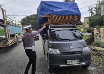 Satlantas Polres Luwu Tindak Puluhan Pelanggar Selama Sehari Operasi Patuh Pallawa 2025