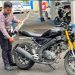 Personel Sat Lantas Polres Parepare Amankan Sepeda Motor Berknalpot Brong
