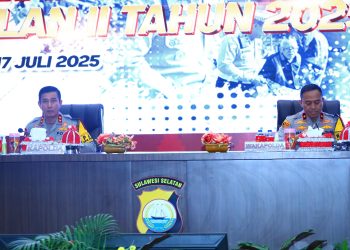 Kapolda Sulsel Pimpin Gelar Operasional Triwulan II Tahun 2025