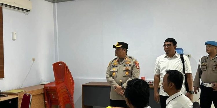 Kapolres Kepulauan Selayar Beri Arahan ke Personel Yang Ikuti Dikbangspes Bintara Dasar Fungsi Intelkam