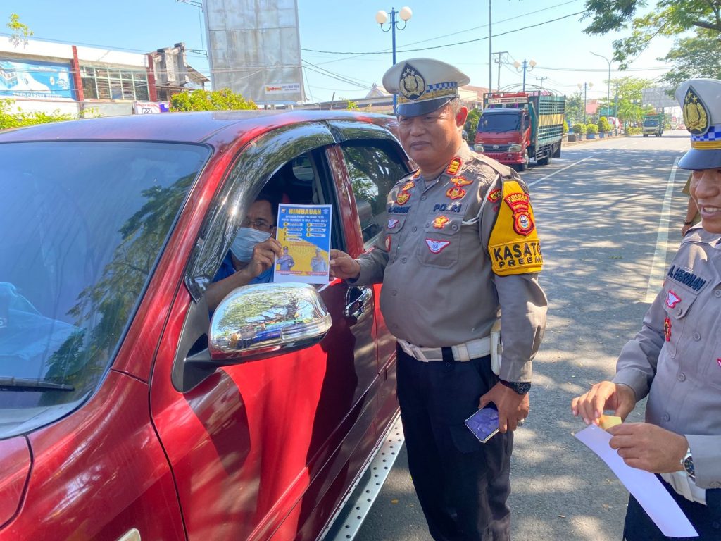 Operasi Patuh Pallawa Berakhir, Satlantas Polres Maros Tilang Ratusan Pelanggar