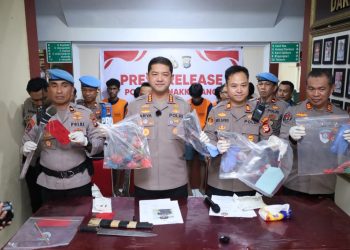 Ungkap Kasus Penganiayaan dan Pembuat Anak Panah, Kapolrestabes Makassar: 7 Pelaku Terancam 10 Tahun Penjara