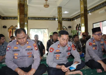 Perkuat Mental dan Rohani Personel, Polres Bulukumba Gelar Yasinan dan Doa Bersama