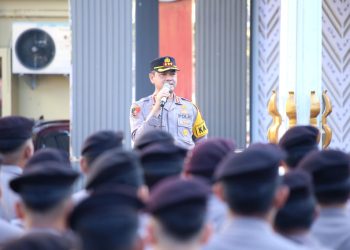 Ini Arahan Kapolrestabes Makassar ke Personel Saat Pimpin Apel 