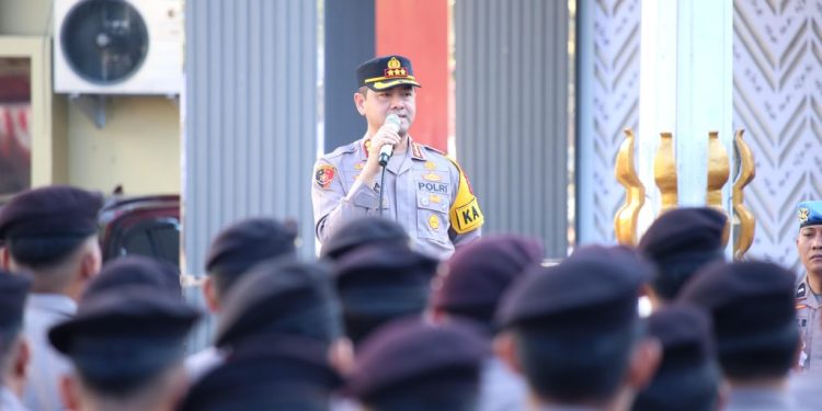 Ini Arahan Kapolrestabes Makassar ke Personel Saat Pimpin Apel 