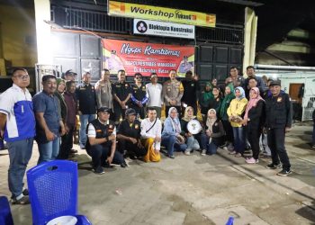 Kapolrestabes Makassar Gelar Ngopi Kamtibmas, Ini Penyampaiannya ke Masyarakat Batua