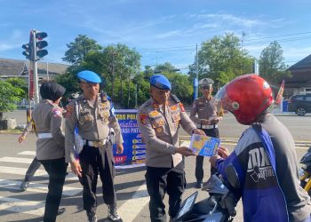 Propam Polres Maros Pantau Langsung Pelaksanaan Operasi Patuh