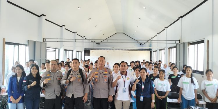 Sat Binmas Polres Tana Toraja Berikan Binluh ke Mahasiswa Tentang Kehidupan Berbangsa dan Bernegara