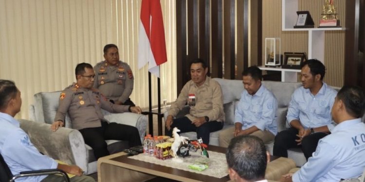 Perkuat Sinergi untuk Prestasi, Kapolres Luwu Terima Kunjungan Pengurus KONI