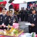 Kapolres Pelabuhan Makassar Pimpin Upacara dan Syukuran Hari Ulang Tahun Bhayangkara ke-79