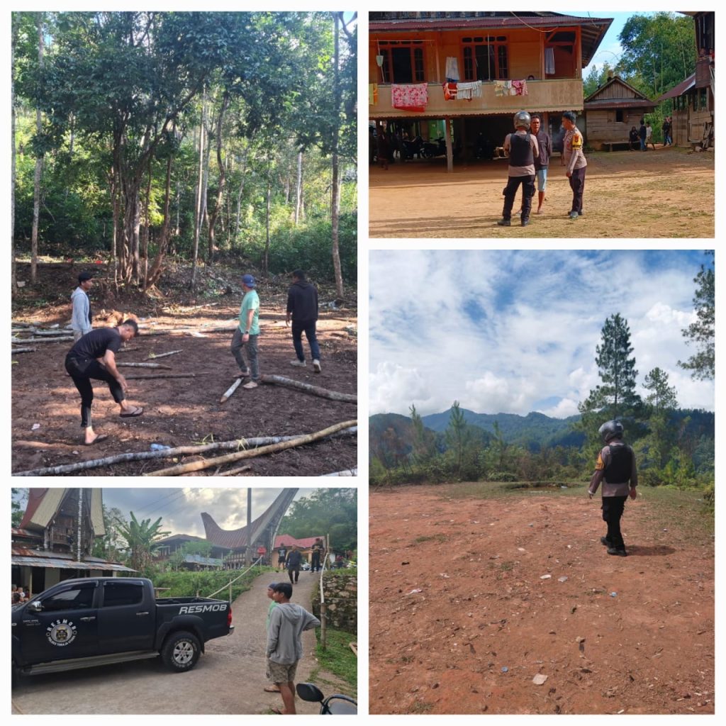 Hanya Dalam Sehari, Polres Toraja Utara Bubarkan 4 Tempat Praktek Judi Sabung Ayam