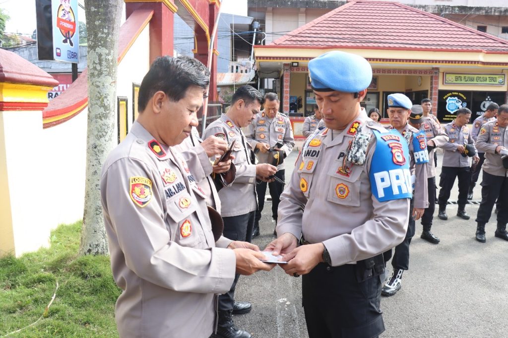 Bid Propam Polda Sulsel Gelar Gaktiblin di Polres Tana Toraja, Periksa Kelengkapan dan Disiplin Anggota
