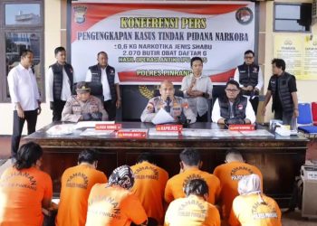 Rilis Hasil Ops Antik Lipu, Kapolres Pinrang: Kita Selamatkan 10.000 Jiwa Dari Penyalahgunaan Narkoba