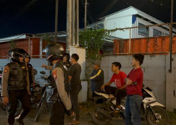 Ciptakan Harkamtibmas Kondusif, Unit 01 Turjawali Perintis Presisi Samapta Polres Gowa Gelar Patroli KRYD