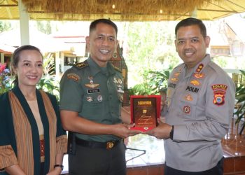Kapolres Toraja Utara Hadiri Kenal Pamit Dandim 1414/Tator