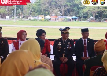 Kapolres Luwu Hadiri Upacara Detik-Detik Proklamasi di Belopa