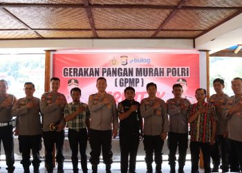 Ringankan Beban Masyarakat, Kapolres Tana Toraja Launching Gerakan Pangan Murah