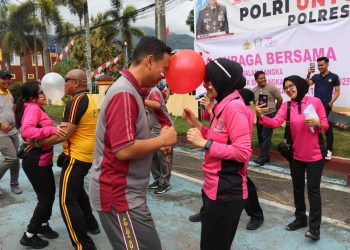 Semarak HUT ke-80 RI, Polres Tana Toraja Gelar Lomba Penuh Kebersamaan