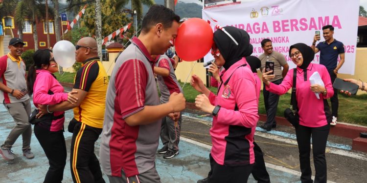 Semarak HUT ke-80 RI, Polres Tana Toraja Gelar Lomba Penuh Kebersamaan
