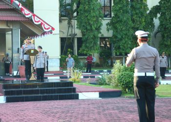 Kapolda Sulsel Pimpin Apel, Ini Arahannya ke Personel