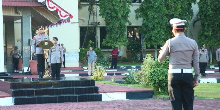 Kapolda Sulsel Pimpin Apel, Ini Arahannya ke Personel