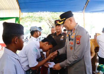 Kapolres Pinrang Hadiri Peresmian Kantor Baznas