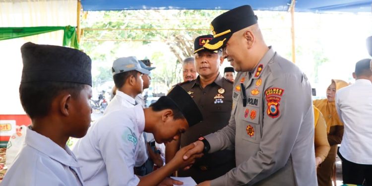 Kapolres Pinrang Hadiri Peresmian Kantor Baznas