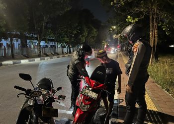Cegah Kejahatan Jalanan, Perintis Presisi Samapta Gelar Patroli Mobile Hunting