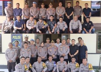 Kunjungi Polsek Lamasi dan Walenrang, Kapolres Luwu Tekankan Disiplin dan Pelayanan Prima