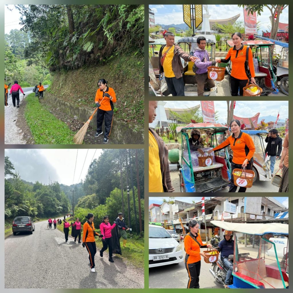 Sambut Hari Jadi Polwan ke-77, Polres Toraja Utara Gelar 2 Aksi Bakti Sosial