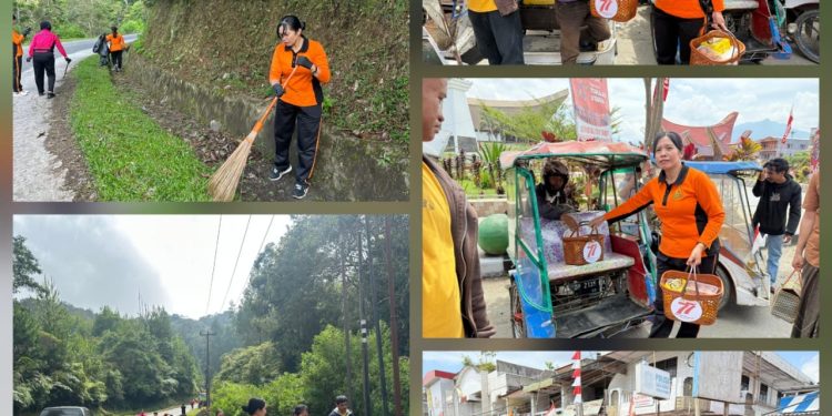 Sambut Hari Jadi Polwan ke-77, Polres Toraja Utara Gelar 2 Aksi Bakti Sosial