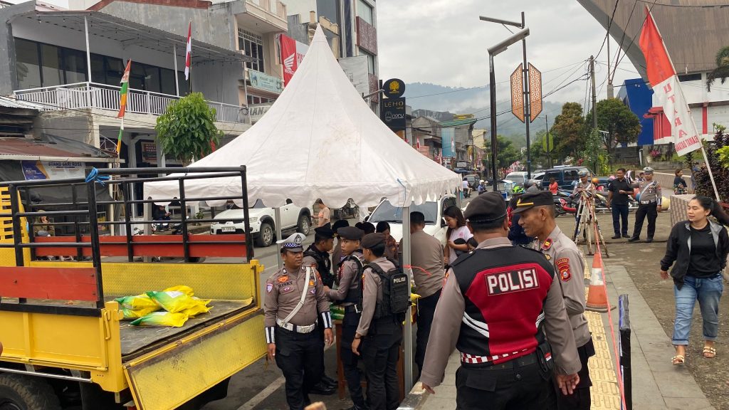 Jaga Stabilitas Harga, Polres Toraja Utara Gelar Gerakan Pangan Murah