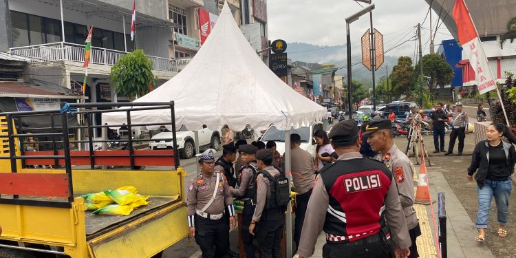 Jaga Stabilitas Harga, Polres Toraja Utara Gelar Gerakan Pangan Murah