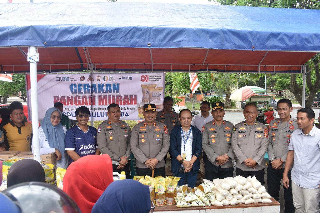 Penuhi Kebutuhan Masyarakat, Kapolres Bulukumba Gelar Pasar Murah