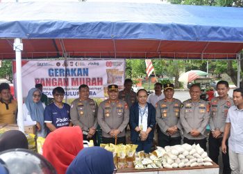 Penuhi Kebutuhan Masyarakat, Kapolres Bulukumba Gelar Pasar Murah