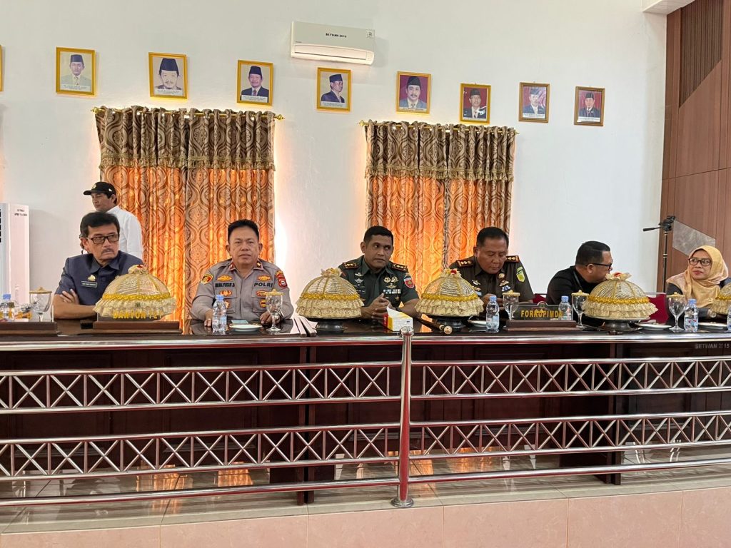 ‎Wakapolres Pinrang Hadiri Rapat Paripurna DPRD Bahas KUPA-PPAS Perubahan 2025