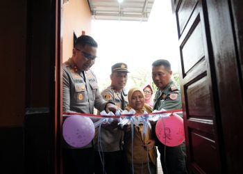 Kapolres Gowa Resmikan Rumah Bantuan Untuk Korban Kebakaran di Bontolaja