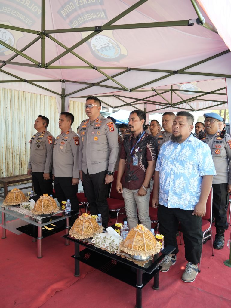 Kapolres Gowa Launching Gerakan Pangan Murah Serentak