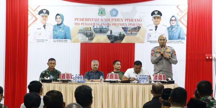 ‎Untuk Ciptakan Pinrang Aman dan Damai, Kapolres AKBP Edy Sabhara Hadiri Rakor Bersama Para Tokoh