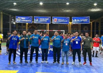 Hadiri Pembukaan Turnamen Futsal Eterios Cup II, Kapolres Selayar: Junjung Tinggi Sportivitas
